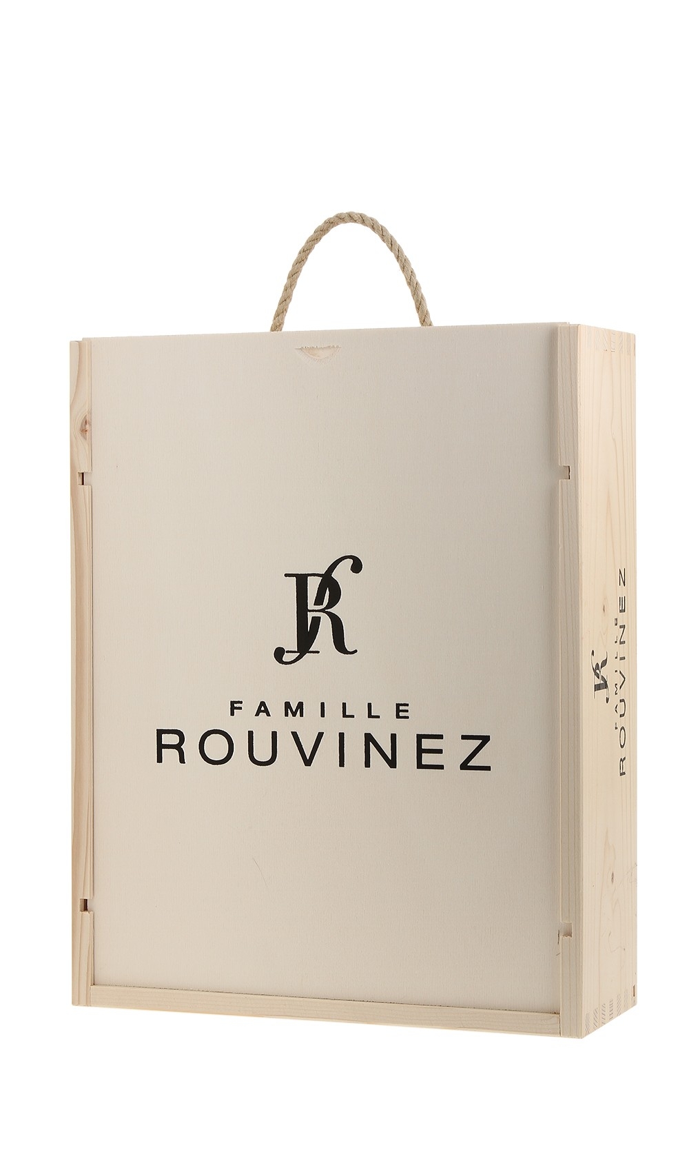 Wooden box 3 x 75 cl (1x Trémaille & 2x Tourmentin)