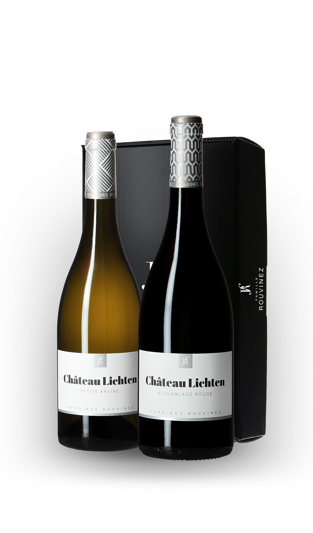 Pappschachtel "Château Lichten" AOC Valais