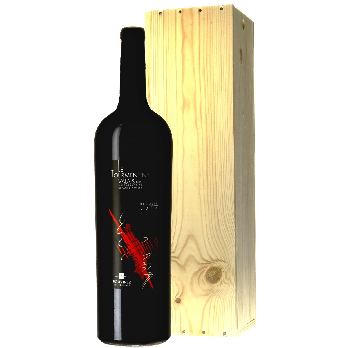 Coffret en bois Le Tourmentin 300cl