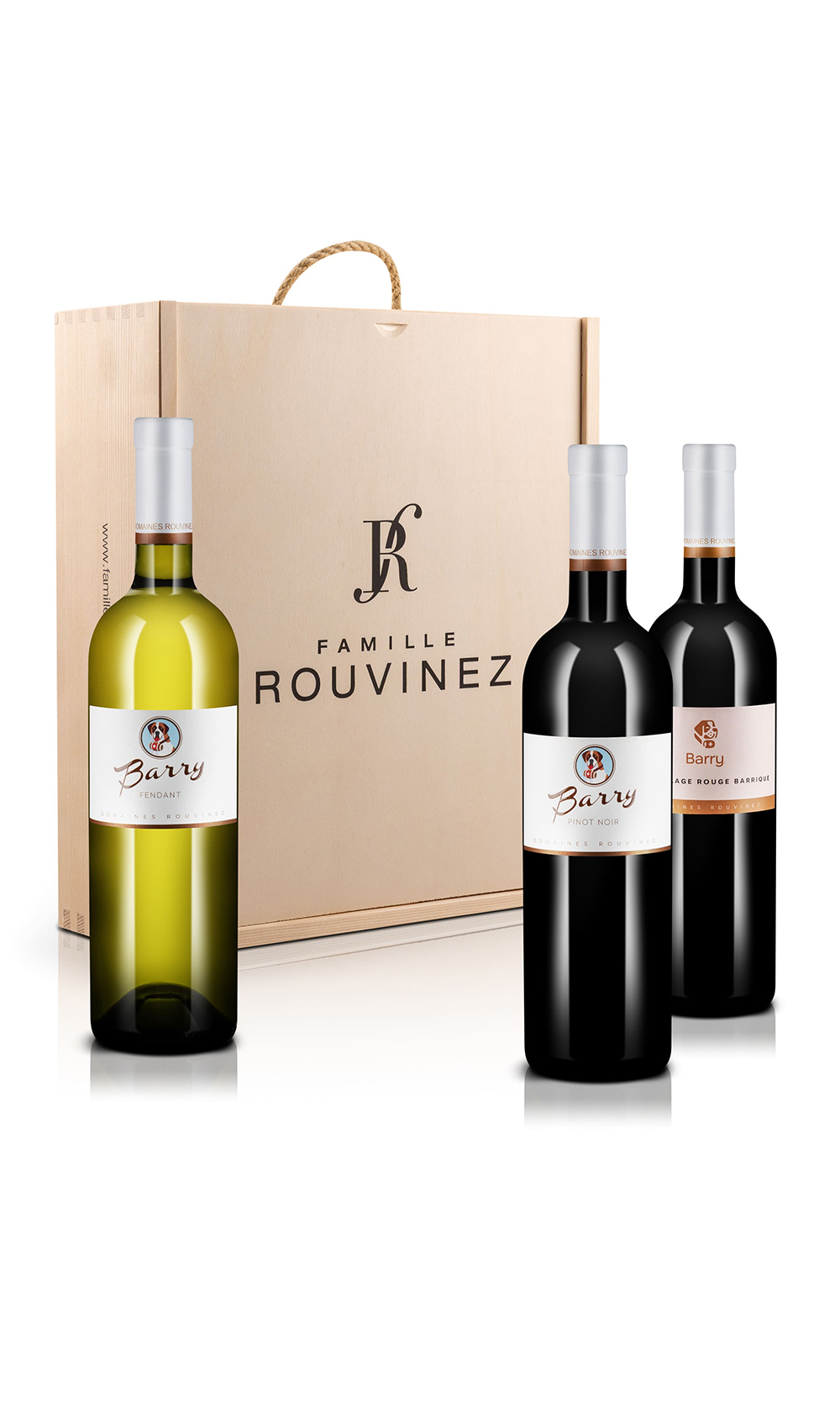 Trio Barry (caisse bois)