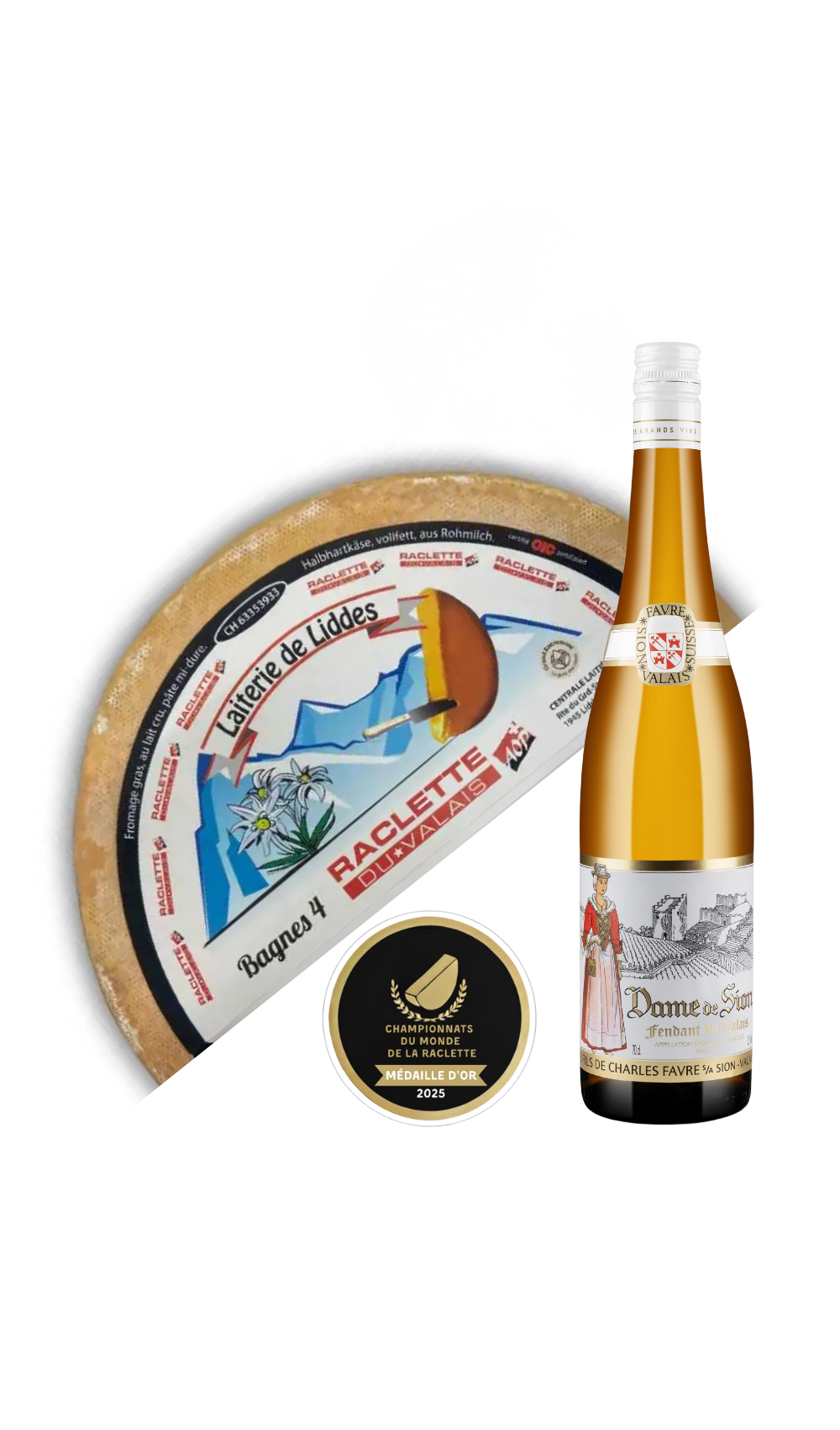 Coffret Raclette & Magnum Dame de Sion