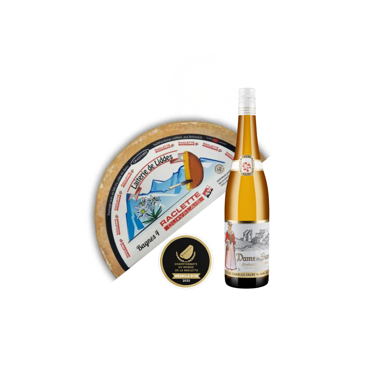 Coffret Raclette & Magnum Dame de Sion