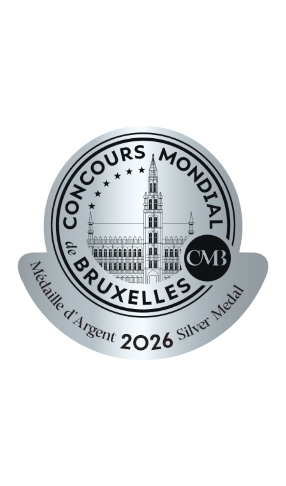 Médaille argent Bruxelles